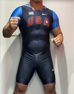 NIKE TEAM USA スピードスーツ トラックフィールド スプリント ランニング 2XLサイズ