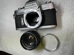 MINOLTA SR-1 (2129660) / MINOLTA AUTO ROKKOR-PF 1:1.8 f=55mm (3432455)