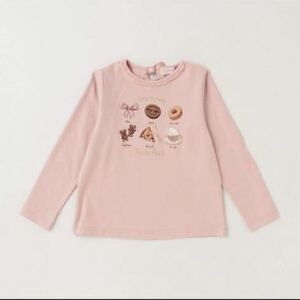 長袖Tシャツ 長袖 女の子 キッズ 子供服 ロンT メゾピアノ　120cm