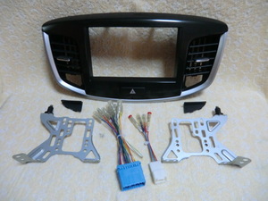  beautiful goods?MH34S Wagon R stingray original 180mm2DIN after market car navigation system / audio installation kit! conversion Harness / left right stay attaching! flair custom MJ34S.[80