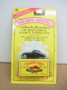 未開封◎MATCHBOX EARLY VEHICLES 1993 Limited Edition No.32 Jaguar XK 140 