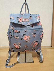 ☆美品☆Cath Kidston リュック 花柄 水色 バックパック