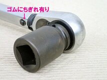 未使用品（サビ、ゴムに劣化あり） 日本プララド PLARAD プリセット形トルクレンチ PH36Z (締め付けトルク60Nm-360Nm) (管理AZ-254)_画像8