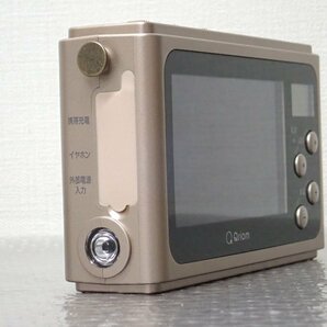 ●CCK●美品 2023年製 手回し充電 ワンセグテレビ 4.3インチ 防災ラジオ JY.TM-RT.V430(CG)（管理番号JAN3779)の画像2