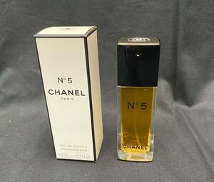 M6231【CHANEL】シャネル No.5 オードトワレ 50ml スプレー 香水 女性用 フレグランス フランス製 長期保管品