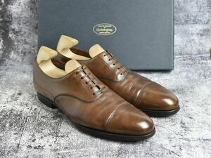 クロケット&ジョーンズ　ロンズデール　8.5D (27.0cm相当)　ダークブラウンアンティーク　363ラスト　Crockett&Jones　ハンドグレード