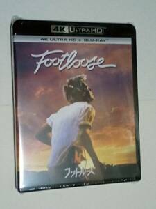 < foot loose / theater public hour front . half ticket 2 sheets attaching / 4K ULTRA HD (UHD) + Blu-ray (BD) >