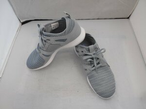 【Reebok　EASY TONE】リーボックイージートーン　レディーススニーカー　ブルーグレー　合成繊維生地　24cm　SY02-CZS