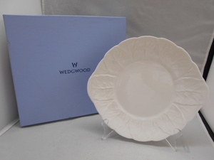 【WEDGWOOD】　ウェッジウッド　カントリーウェア　B&Bプレート　25cm　ホワイト　食器　SY02‐EE8
