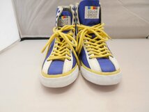 【le　coq　sportif】ルコックスポーツ　レディース　ハイカットスニーカー　ナイロン　ブルー　22.5cm　SY02-NA9_画像2