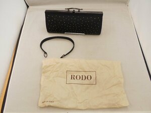 【RODO】　ロド　ハンドバッグ　ブラック　SY02－KW1