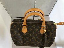 【LOUIS　VUITTON】　ルイ・ヴィトン　モノグラム　スピーディ　M41108　M41526　2WAY　ミニボストンバッグ　ブラウン　SY02-EWQ_画像4