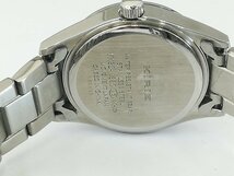 【腕時計】KiRIE　キリエ　VX82-K380　ホワイト文字盤　クオーツ式　アナログ　3針　デイト　コマ付　SY02-LF6 ★_画像6