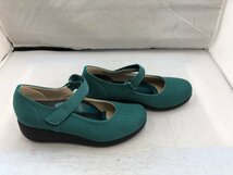 【Re：getA】リゲッタ　レディス　ワンベルト　ウォーキングパンプス　ターコイズグリーン　合成繊維　S（約22～22.5cm）　SY02-EAA_画像4