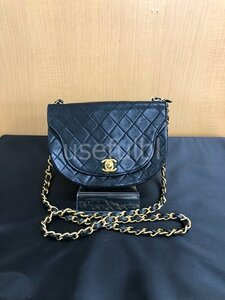 【CHANEL】シャネル　バッグ　ミニバッグ　ショルダーバッグ　シール326550　ブラック　黒　SY01-GZ0★