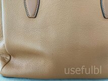 【katespade】　ケイトスペード　トートバッグ　ショルダーバッグ　キャメル　茶系　レザー　革　WKRU6948　SY03-AA7_画像10