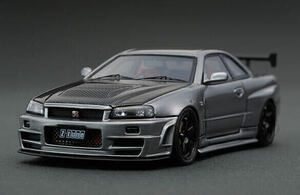 ig-model (No.0790) 1/43 Nismo R34 GT-R Z-tune Gun Metallic