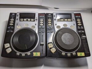 CDJ Vestax CDX-05 2 piece set electrification has confirmed Junk stock disposal sale 