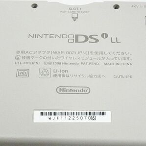 ■ 動作確認済 初期化済 現状品 NINTENDO 任天堂 ニンテンドー DSi LL UTL-001 ホワイト ゲーム機 ACアダプタ付 おまけ ソフト1本付きの画像7