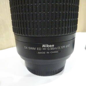 1円～ NIKON ニコン デジタル 一眼レフ カメラ D40 AF S DX Zoom NIKKOR 18-55mm ブラック 黒 現状品の画像4