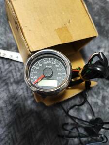  speed meter chopper bo bar Harley shovel bread side valve(bulb) 