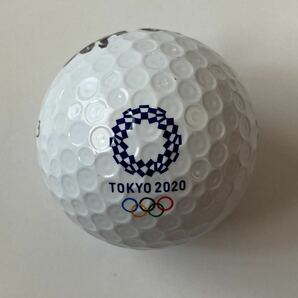 JLPGA 女子ゴルフ 馬場咲希 直筆サイン入り東京五輪記念ボール オリンピックの画像2