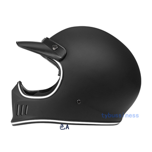 人気レトロハーレーヘルメット オフロードヘルメット フルフェイスヘルメット バイク ヘルメット男女兼用4色 通気性良 サイズ M-XXL