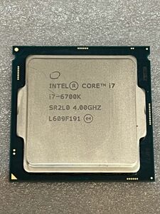 動作確認済み　Intel Core i7 6700K 4.00Ghz SR2L0