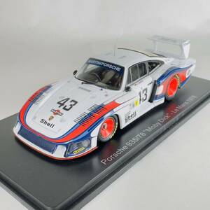 1/43 スパーク ポルシェ 935/78 Moby Dick No.43 Le Mans 1978 M. Schurti - R. Stommelen