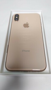 美品 Apple iPhone XS A2098 (MTAX2J/A) 64GB ゴールド SIMフリー 