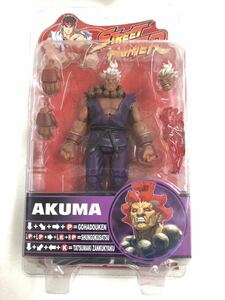 未開封品　SOTA TOYS ソタ　STREET FIGHTER ストリートファイター AKUMAゴウキ 豪鬼　白髪　紫道着　フィギュア　カプコン