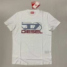 洗練されたデザイン　ディーゼル　DIESEL　 正規品　Tシャツ　T-DIEGOR-K74　ホワイト　L　A12502 0GRAI　100%綿　新モデル_画像2
