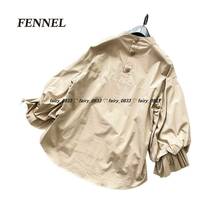 【日本製■送料無料】定価16500円 新品■スコットクラブ FENNEL■ 袖コンシャス...♪フィッシュテール☆Ladyプルオーバーブラウス _画像7