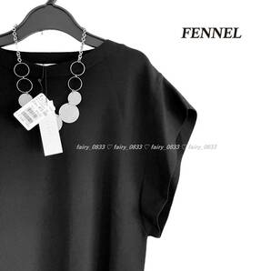 【送料無料】定価13000円 新品■スコットクラブ FENNEL フェンネル■ Ladyシルエット...♪フレンチスリーブサマーニットの画像5