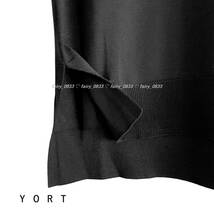 【送料無料】定価13500円 新品■スコットクラブ YORT ヨート■ ②サラッと快適...♪後ろボタン×ステップドヘム☆サマーニット_画像5