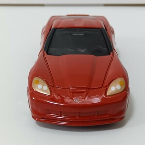 トミカ シボレー コルベット Z06 （ 初回特別カラー ）オレンジ 橙色 サスペンション / 左右ドア開閉の画像3