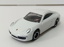 トミカ　ポルシェ 911 カレラ ホワイト　白色　サスペンション _画像2