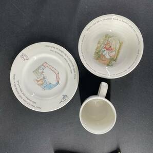 ブランド 洋食器 ウェッジウッド ピーターラビット PETER RABBIT WEDGWOOD /MADE IN ENGLAND/ おそらく未使用 長期保管品 /t72の画像2