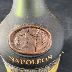 古酒 未開栓 長期保管品 お酒 アルコール NAPOLON LARSEN GRANDE FINE COGNAC ラーセン ナポレオン コニャック/u26の画像3