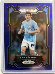 2023-24 Panini Prizm Julian Alvarez ブルー