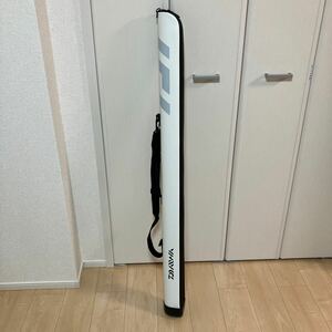  beautiful goods Daiwa light rod case slim white rod case Shimano Gamakatsu Sunline Marukyu 