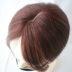  hair piece 25cm Brown person wool part wig wig white ... head . part nature b6