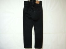 1999年 USA製 Levi's 501 6501-0660 ビンテージ 90s リーバイス デニム パンツ 後染め ブラック 黒 W30 ジーンズ アメリカ製 米国製 //_画像3