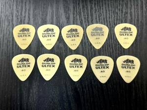 【未使用新品】ギターピック ジムダンロップ JIM DUNLOP ULTEX ティアドロップ 0.60mm 10枚セット ピック ギター ベース guitar bass