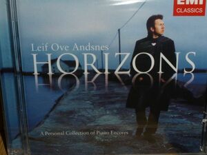 新品未開封品 L・O・アンスネス 「HORIZONS」 ピアノ・アンコール集 EMI輸入盤(初版)