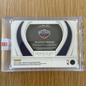 2022-23 Panini Immaculate Brandon Ingram Premium Patch AUTO 4/5 SSP !!!! Game Used !!!の画像2