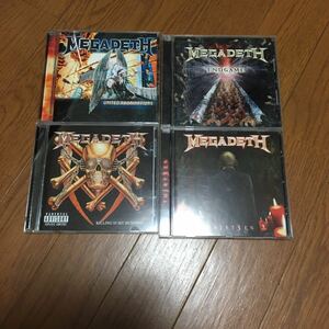 Megadeth メガデス アルバムCD4枚セット Endgame Thirteen United Abomination Killing is My Business