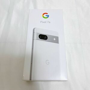 新品未使用　Pixel 7a 6.1インチ メモリー8GB ストレージ128GB Snow スマホ　本体　タブレット　アンドロイド