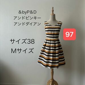 ＆byP＆Dアンドピンキーアンドダイアン　サイズ38 Mサイズ ワンピース