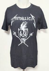 送料無料　【XXXLサイズ】メタリカ　Metallica　Tシャツ　半袖　ロックバンド　白黒　カーク　はり　ファンスマ